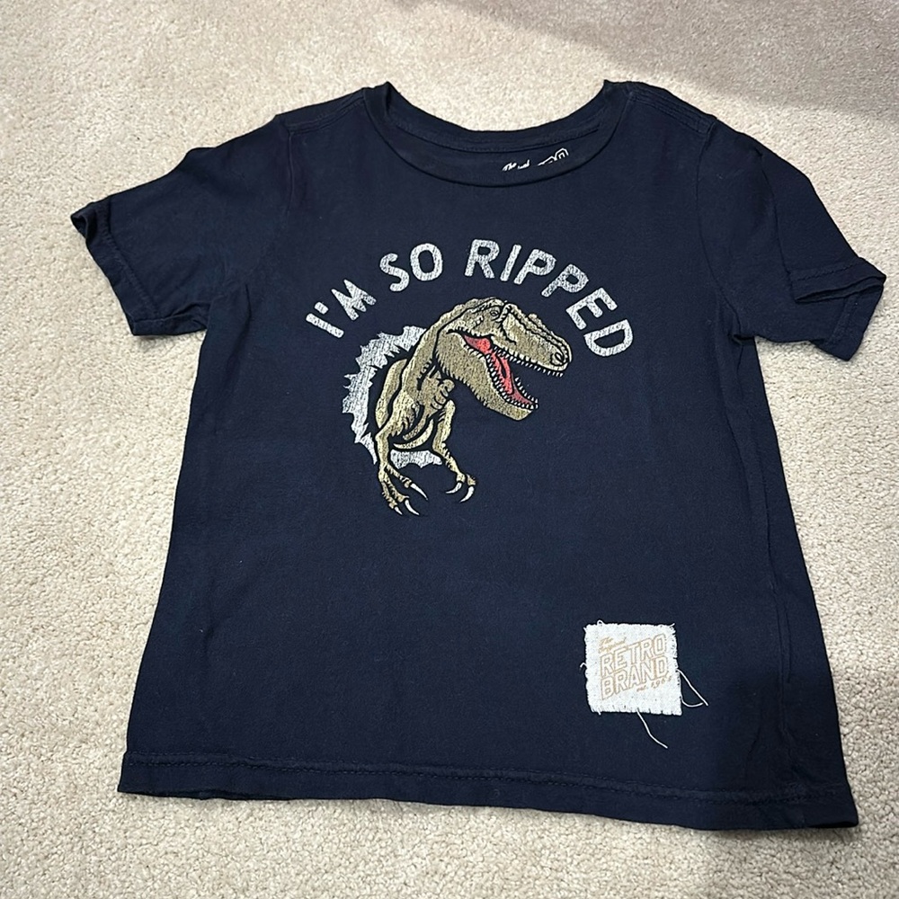Retro Brand Short Sleeve Tee Shirt